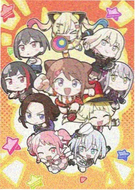 今日更新作品缩略图：墨色纪元